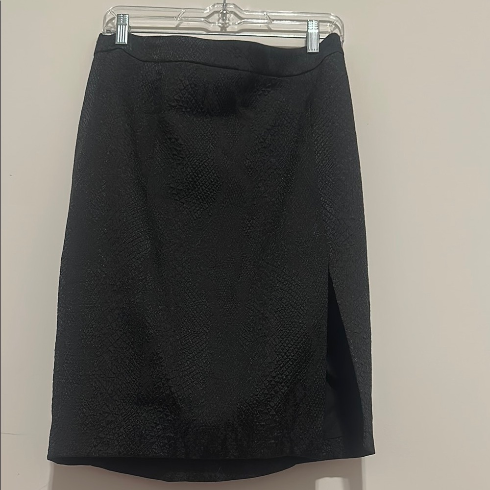 Altuzarra  size 10 woman Textured Black Pencil Skirt